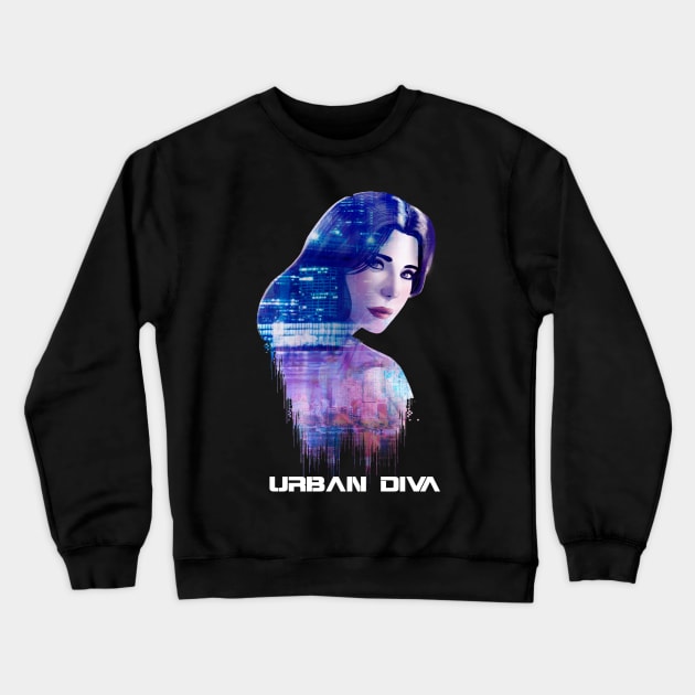 Urban Diva 08 Crewneck Sweatshirt by raulovsky